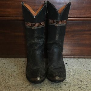 Vintage Harley Davidson boots